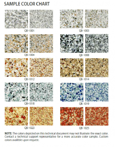 Quartz Color Chart