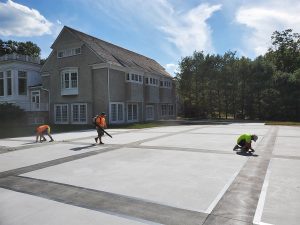 Concrete Surface prep, staining, and sealing, Washington CT
